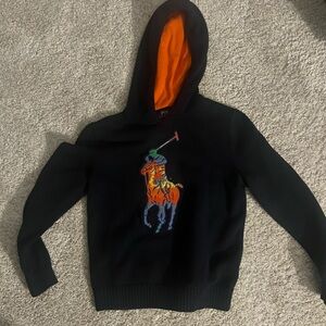 Ralph Lauren Polo Big Pony hooded Boys Sweater
